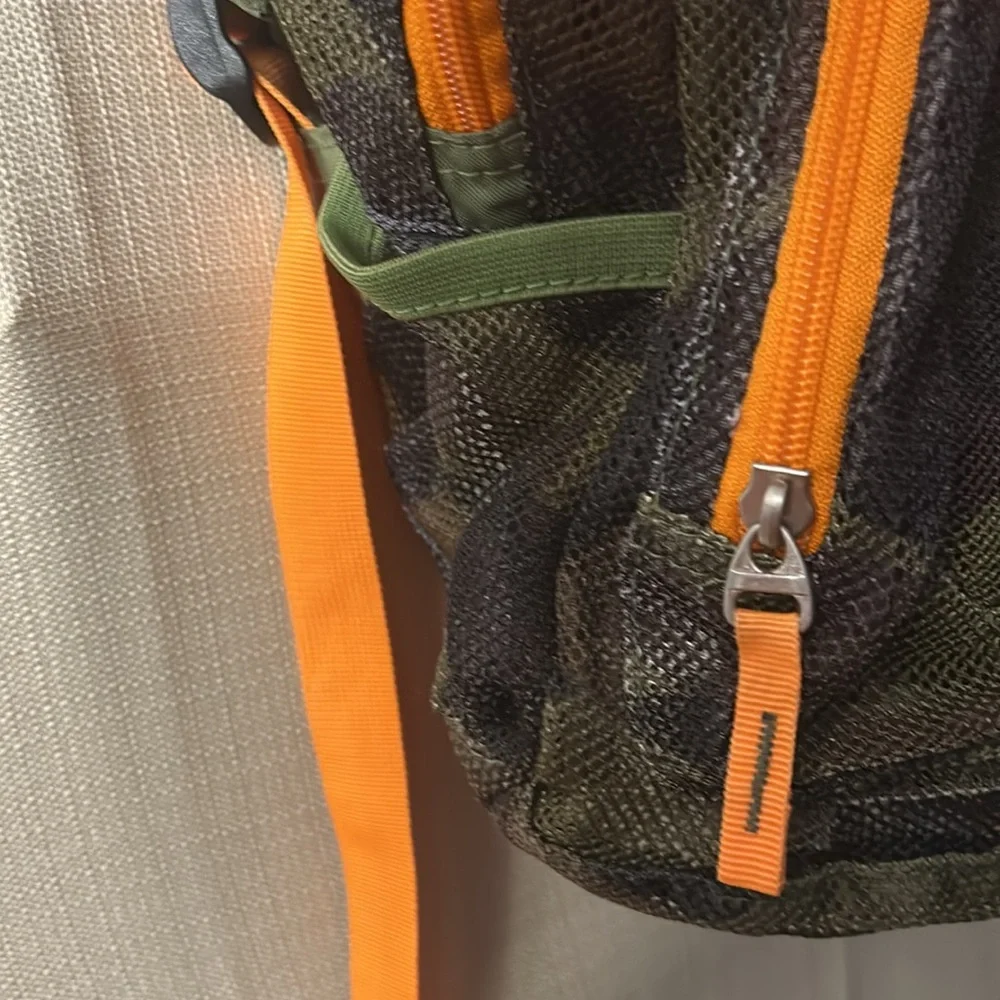 Austin Trading Co. camo mesh backpack